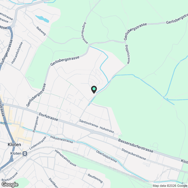 Lichtdurchflutete 3,5-Zimmer-Neubauwohnung in Flughafennähe - Karte