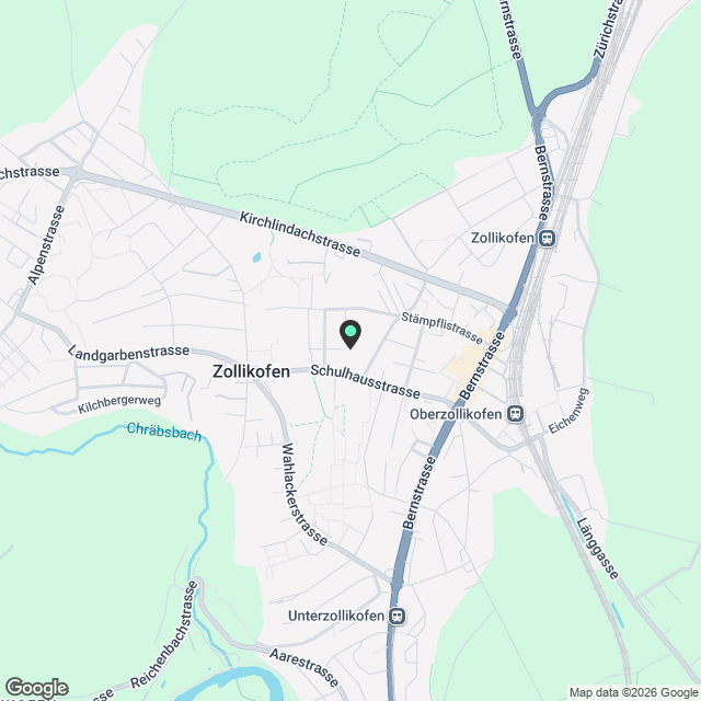 Stilvoll Kernsaniert: Grosszügige 5.5-Zimmer Wohnung in Zollikofen - Karte