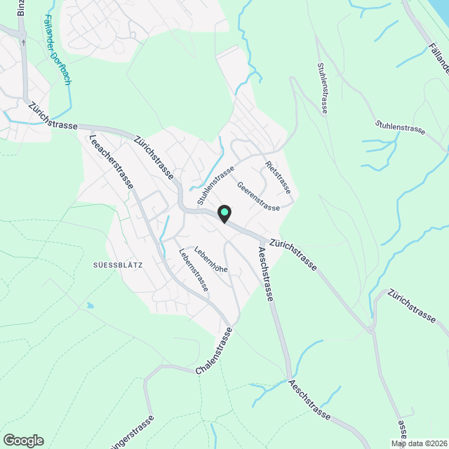 4.5-Zi. Erdgeschosswohnung mit grossem Gartenanteil - Karte