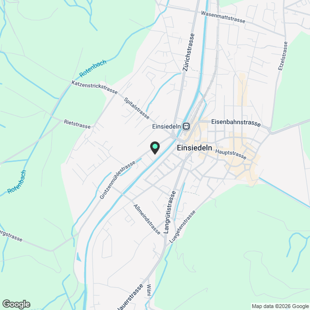 Moderne 3.5-Zimmer-Neubau-Wohnung in Einsiedeln - Karte