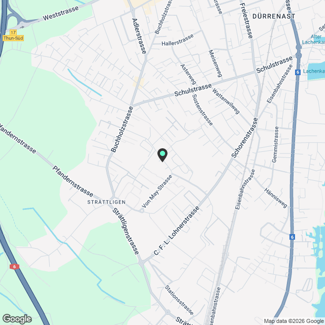 Befristete 3.5-Zimmerwohnung mit sonnigem Sitzplatz - Karte