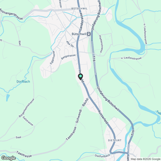 VORANZEIGE - ERSTBEZUG 4.5-ZIMMERWOHNUNG IM 2. OBERGESCHOSS - Karte
