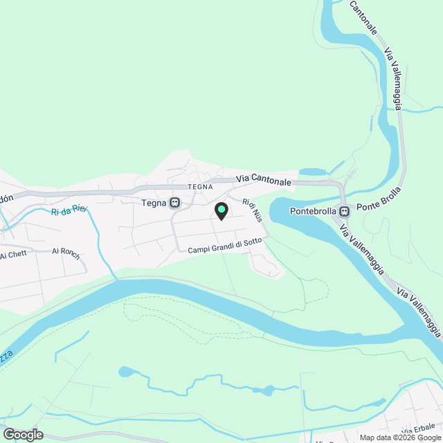 Tegna - villa centrale di nuova costruzione - Karte