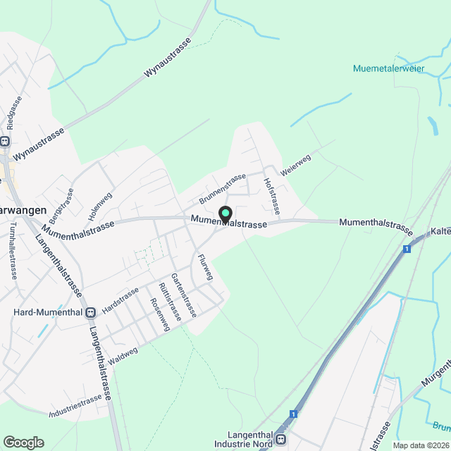 Aus alt wird neu - topmoderne 2.5-Zimmerwohnung zu vermieten - Karte