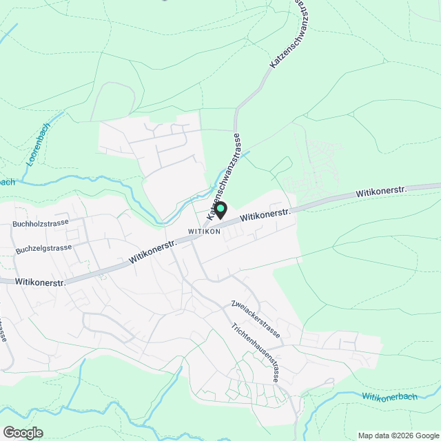 Moderne Neubauwohnung am Stadtrand von Zürich - Karte