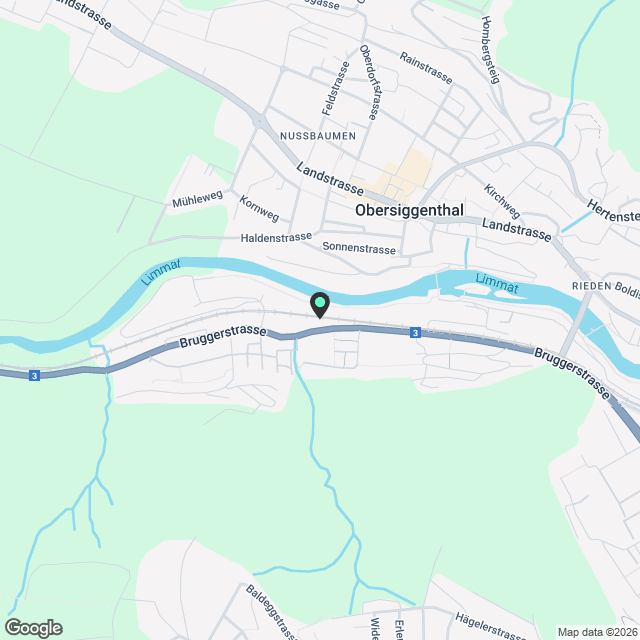 Kappelerhof Baden - grosszügig und neuwertig Wohnen - Karte