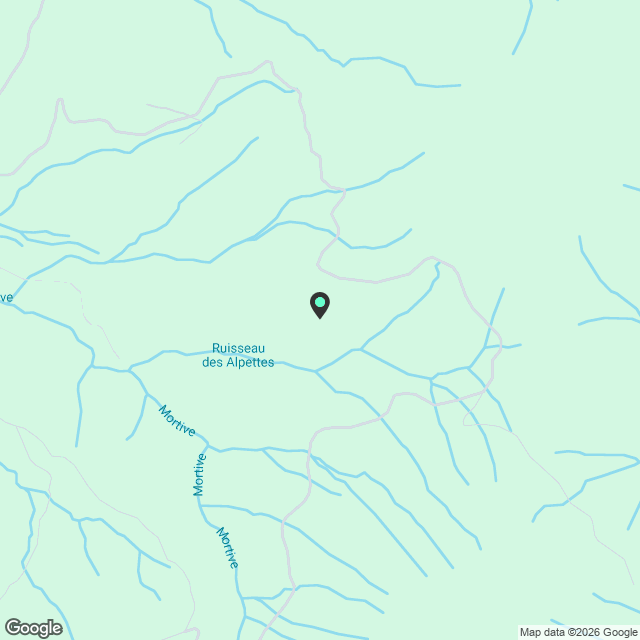 3 pièces en attique vue sur la nature et les montagnes - Karte
