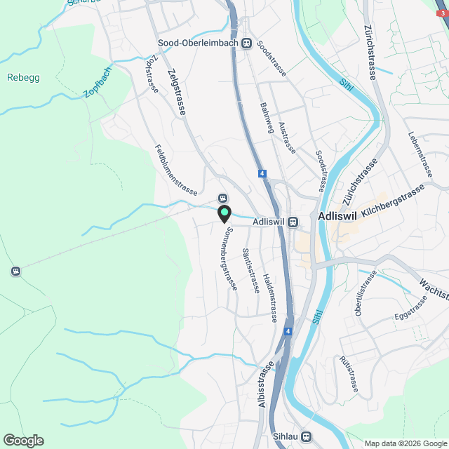 Exklusive 5.5-Zimmer-Maisonnette-Wohnung an bevorzugter, ruhiger Lage - Karte