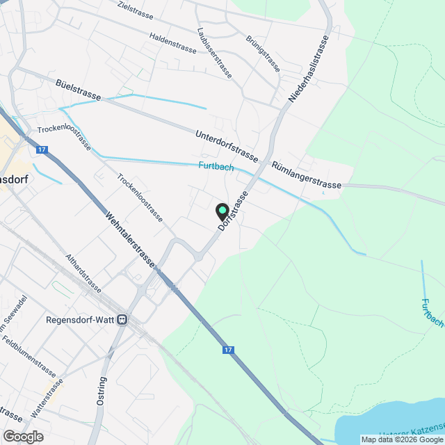 Moderne 2.5-Zimmer-Neubau-Wohnung in Watt - Karte