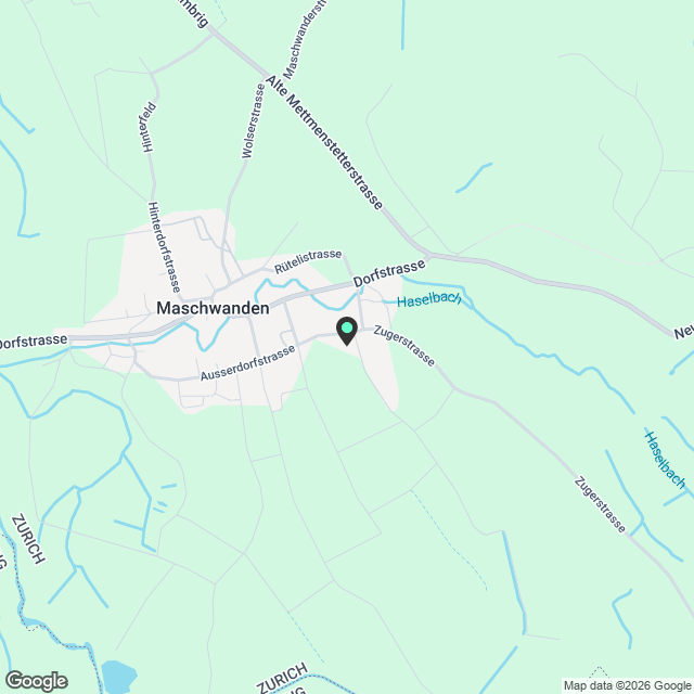 Moderne 4.5 (5.5) Zimmer-Neubau-Maisonettewohnung mit Balkon und Garage in Maschwanden - Karte