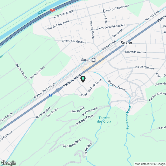 Studio neuf dans une nouvelle construction pour avril - Karte