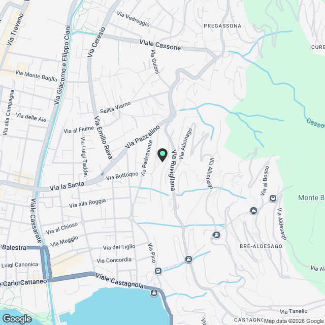 Affittasi 2,5 loc Parco Lago - Karte