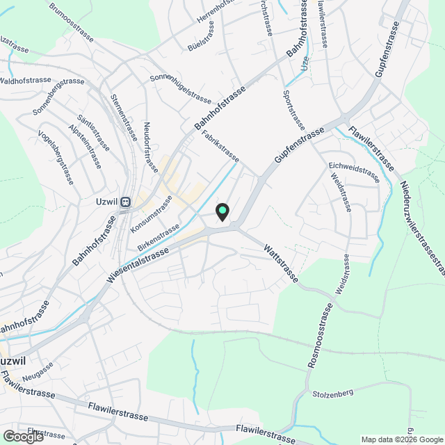 Moderne 2.5-Zimmer-Wohnung in Uzwil - Neubau 2024 - Karte