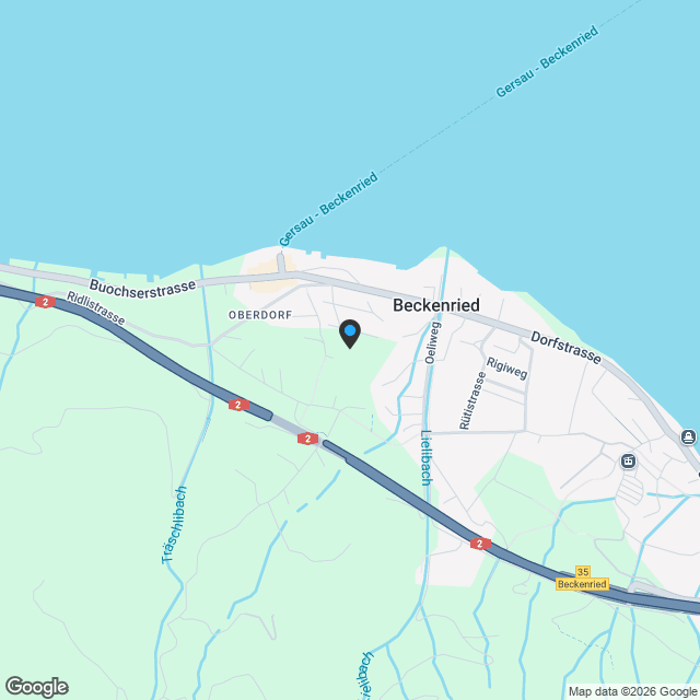 *Ruhiges Leben mitten im Grünen* - Karte