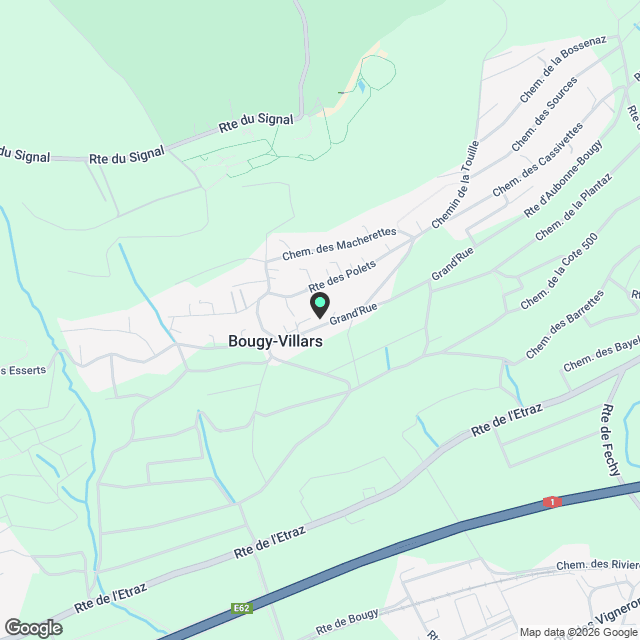 Charmant appartement 2.5 pièces à Bougy-Villars - Karte