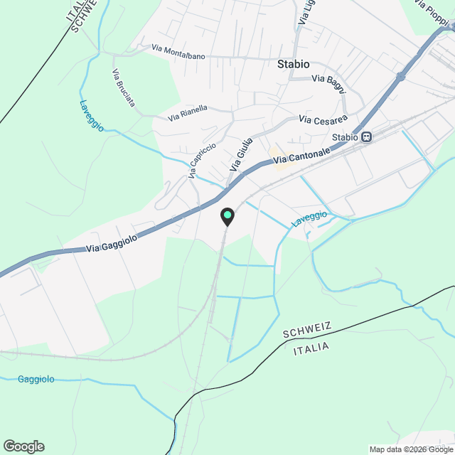 INTIMO E ACCOGLIENTE BILOCALE A STABIO - Karte