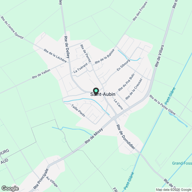 Magnifique appartement de 3,5 pièces avec place de parc couverte à St-Aubin FR - Karte