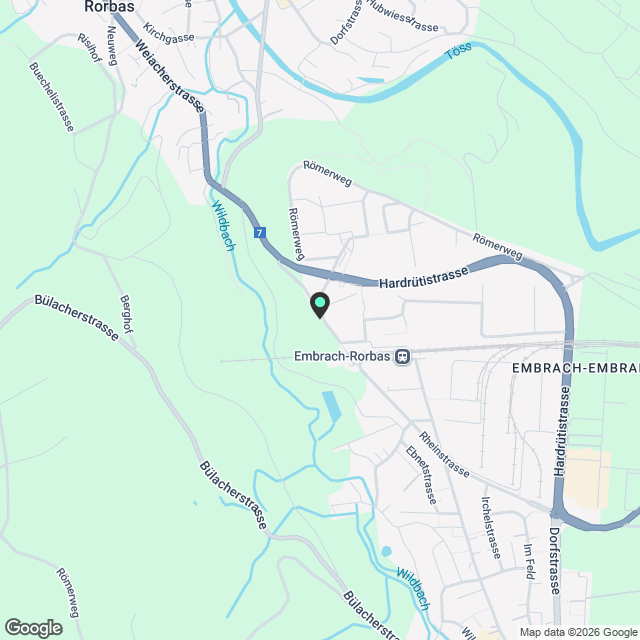 Moderne 3.5-Zimmer-Neubau-Wohnung in ruhiger Lage von Embrach - Karte