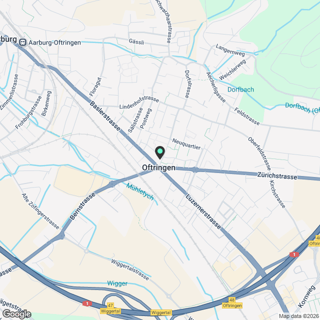 4.5-Zimmer-Wohnung in Oftringen - Karte