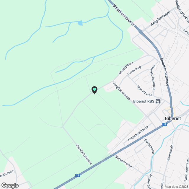 3.5 Zimmer Wohnung zu vermieten in 4562 Biberist - Karte