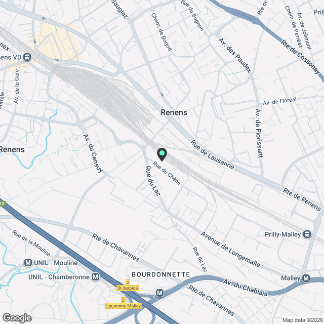 Appartement 2.5 pièces avec un atelier en extra ! - Karte