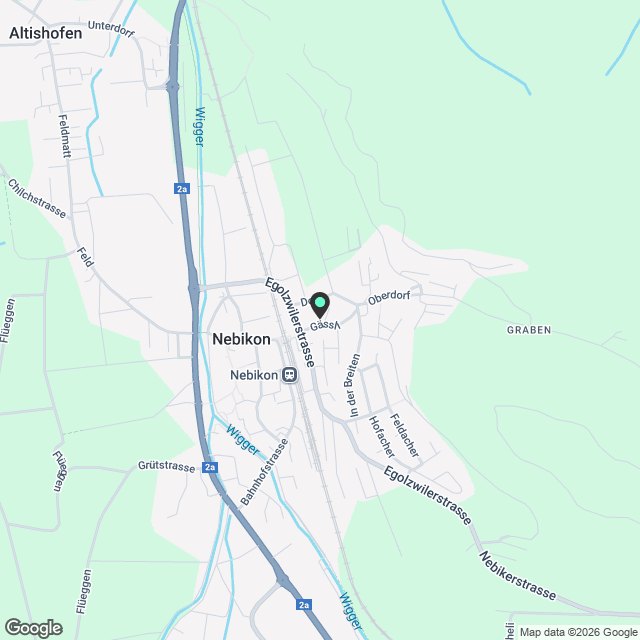 Erstvermietung 3 1/2 Zimmer Parterrewohnung im Eigentumsstandart - Karte
