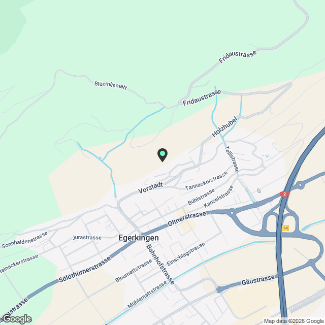 Lichtdurchflutete 3.5-Zimmer Neubauwohnung in Egerkingen (SO)  Ihr ruhiges Refugium mit Wohlfühlcharakter - Karte
