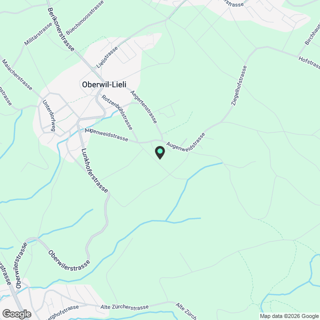 Erstbezug 4.5-Zimmer-Wohnung (3-Familienhaus) an sensationeller Lage in Oberwil-Lieli - Karte