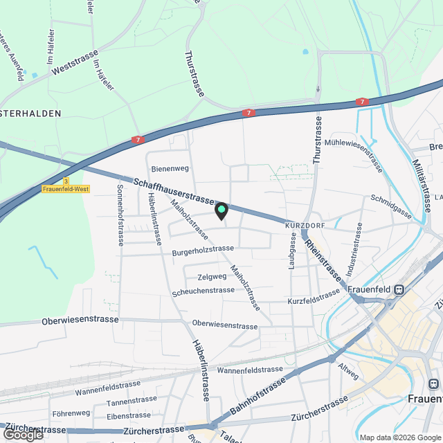 Wohnung Frauenfeld (Nachmieter) - Karte