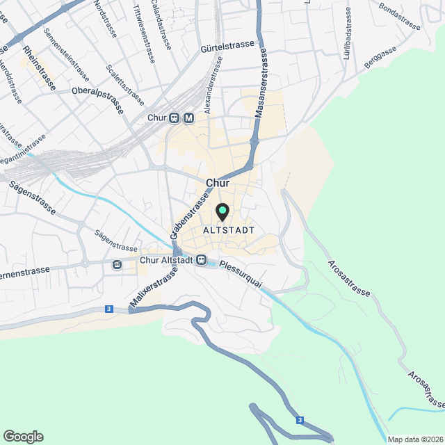 Frisch sanierte 1.5 Zimmer Wohnung mit Loft-Charakter - Karte