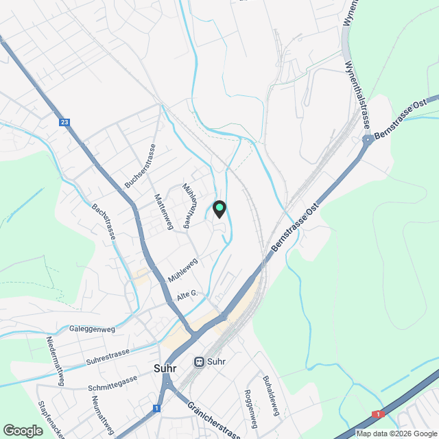 «Alte Mühle» - Suhr for sure! - Karte