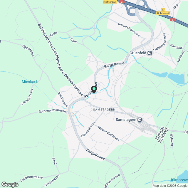 2-Zimmer-Dachwohnung in einer Genossenschaft mit Aussicht - Karte