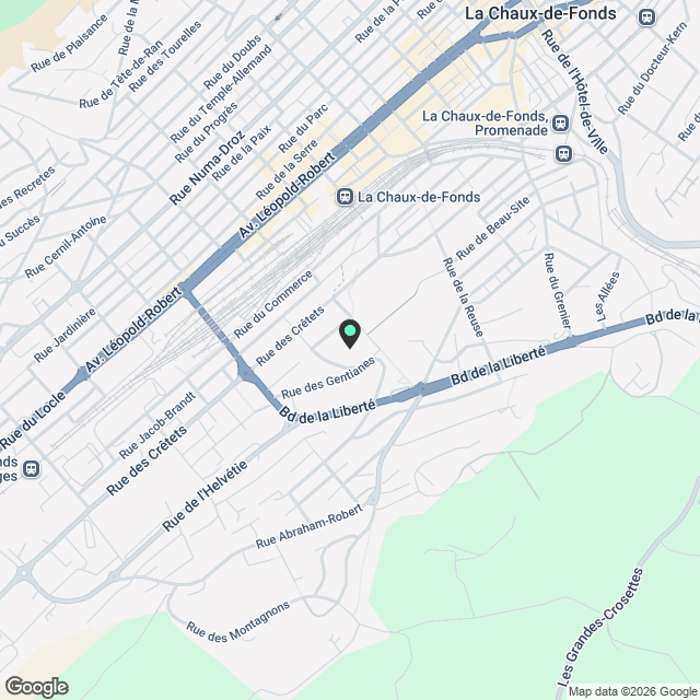 Très bel appartement de 2.5 pièces entièrement neuf - Karte