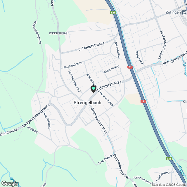 Moderne und helle 4.5-Zimmerwohnung an bester Lage zu vermieten! - Karte