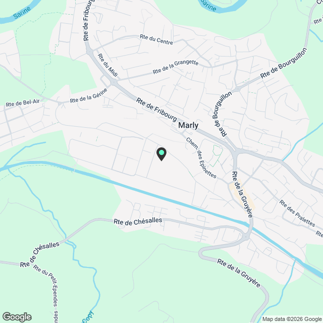 Prairie 2 - Appartement 5.5 pièces au 3ème étage - Karte