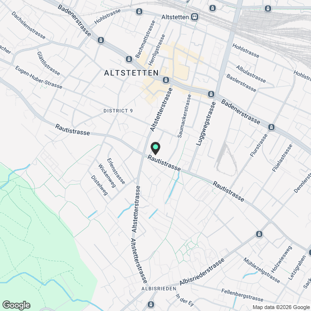 Möblierte 1.5-Zimmer-Wohnung im Neubau SALVIA - Karte