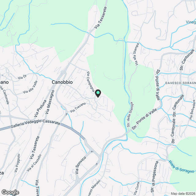 Meraviglioso appartamento di  3.5 locali in prima locazione a Canobbio - Karte