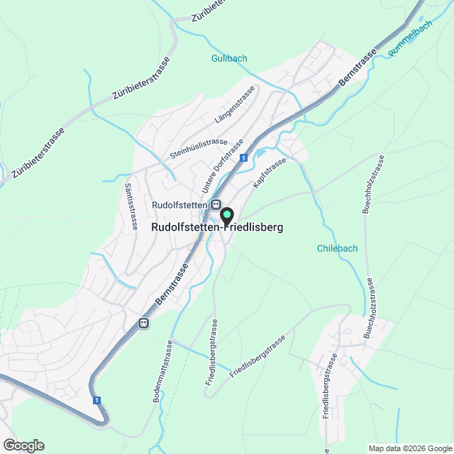 Erstvermietung von sehr grosszügigem Wohnraum an bester Zentrumslage (höchster Innenausbaustandard) - Karte