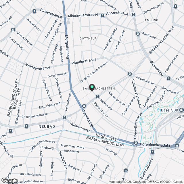 Wohnen mit Service für Menschen mit Unterstützungsbedarf - Karte