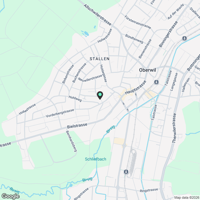 Moderne, helle 4.5-Zimmer-Wohnung in Neubau mit Weitsicht - Karte