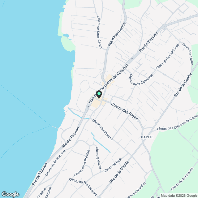 Appartement à Vésenaz - Karte