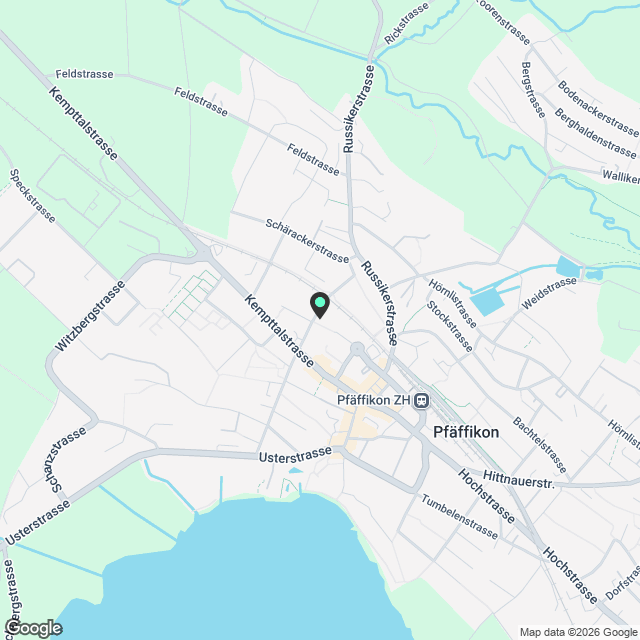 Freie 3.5 Zimmer Wohnung im Eigentumsstandart in Pfäffikon ZH - Karte