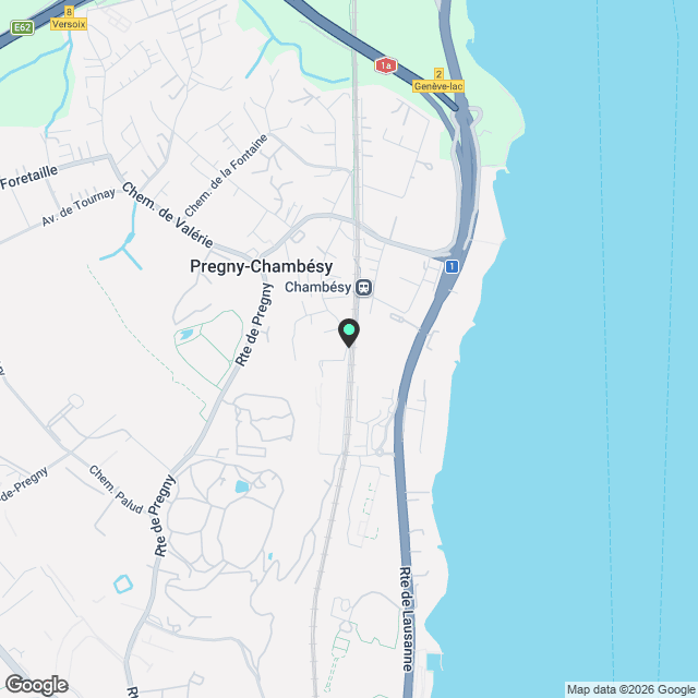 Pregny Parc Center un projet d'exception au cœur du quartier des Nations - Karte