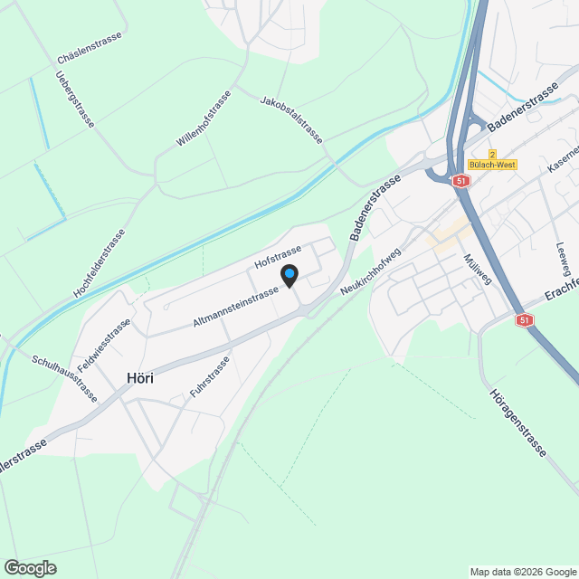 29 exklusive Eigentumswohnungen in Höri - Karte