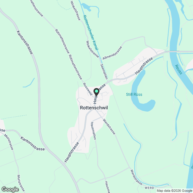 Moderne 5.5-Zimmer-Dachwohnung in Rottenschwil - Neubau 2025 - Karte