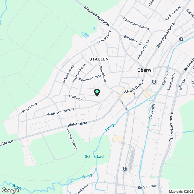 Neubau 3.5-Zimmer-Wohnung mit grosser Dachterrasse - Karte