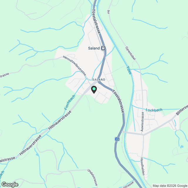 ERSTBEZUG ATTIKAWOHNUNG IN BAUMA - Karte