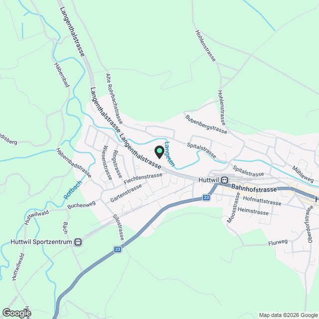 Moderne 3.5-Zimmer-Neubau-Wohnung in Huttwil - Karte