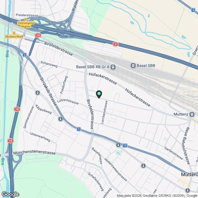 Helle Wohnung mit Gartensitzplatz und Waschturm nach Erstbezug - Karte