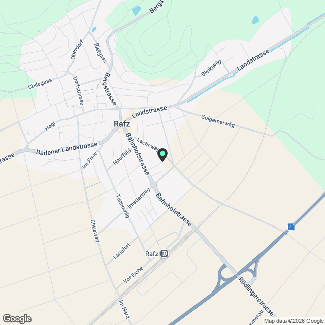 Moderne 2.5-Zimmer-Wohnung in Neubau mit Balkon in Rafz (Südwestlage) - Karte
